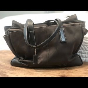 Coach diaper bag
